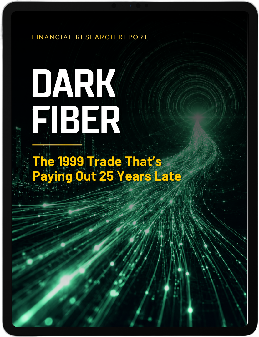 Cover of Dark Fiber: The 1999 Trade That is Paying Out 25 Years Late