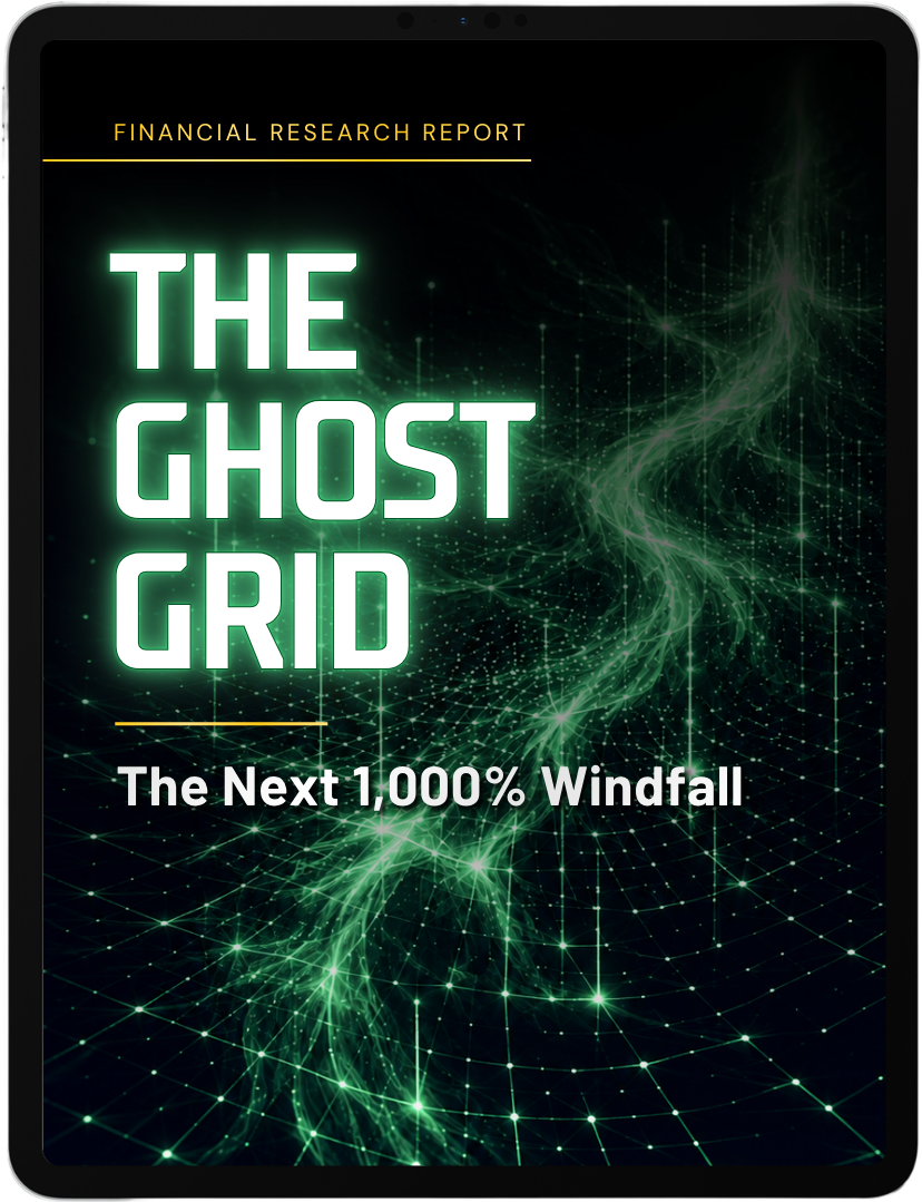 Cover of The Ghost Grid: The Next 1,000% Windfall